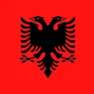 Albanische Flagge