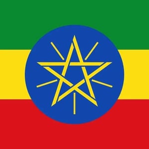 Amharische Flagge