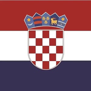 Kroatische Flagge